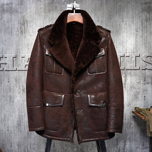 B-3 Shearling Flight Jacket